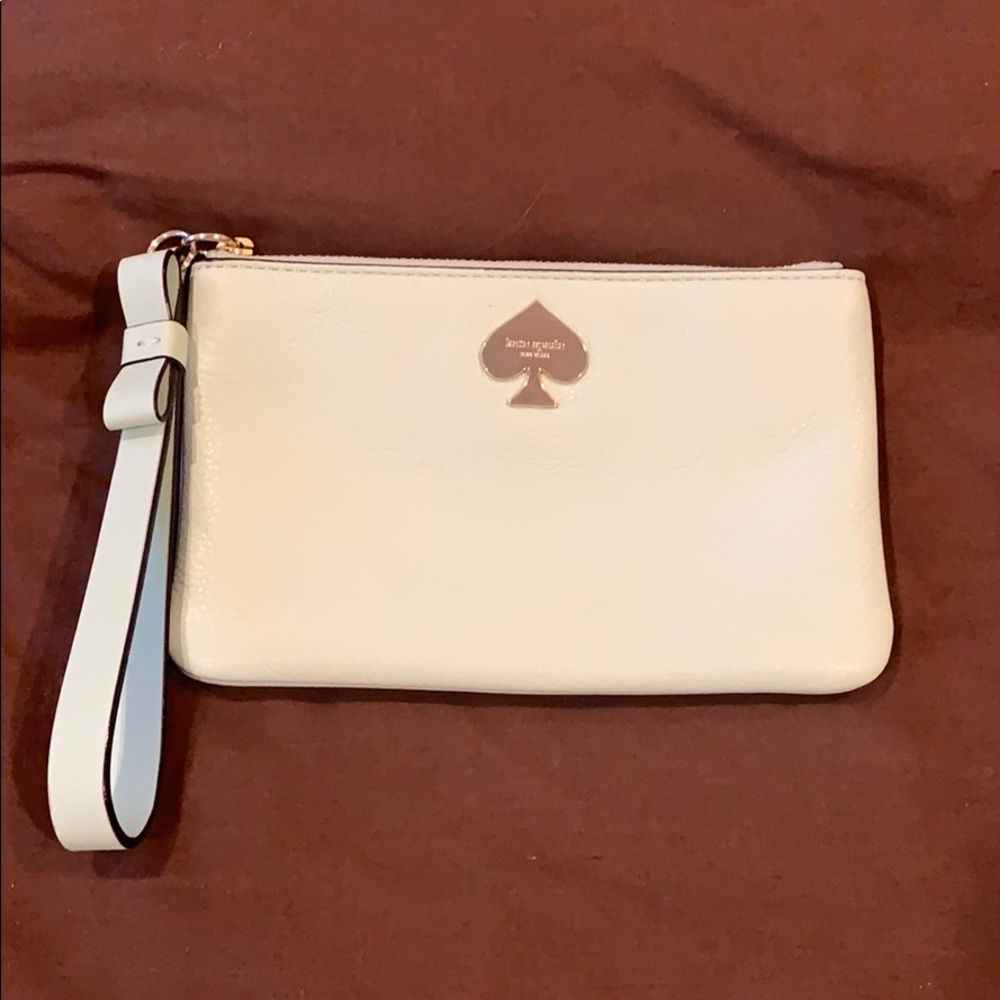 Small Mint Kate Spade Wristlet